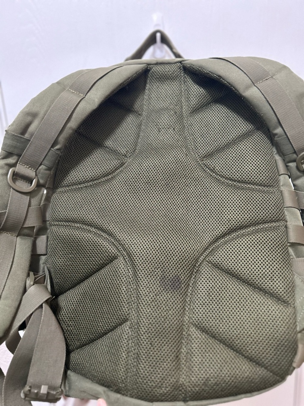 Highland Tactical Rumble Backpack Dark Green - Picture 6 of 10
